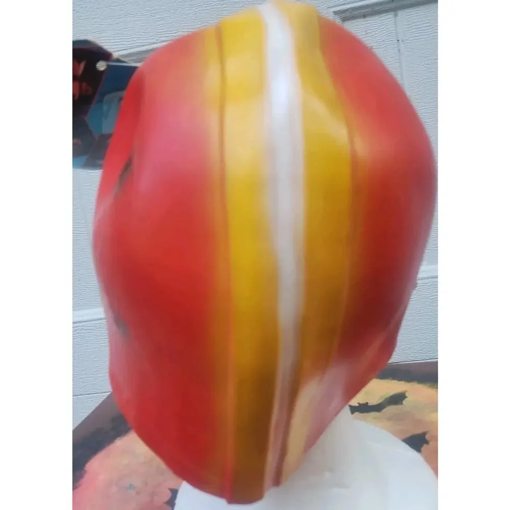 Football Halloween Costume Rubber Half Mask Adult Mens Vintage Imagineering